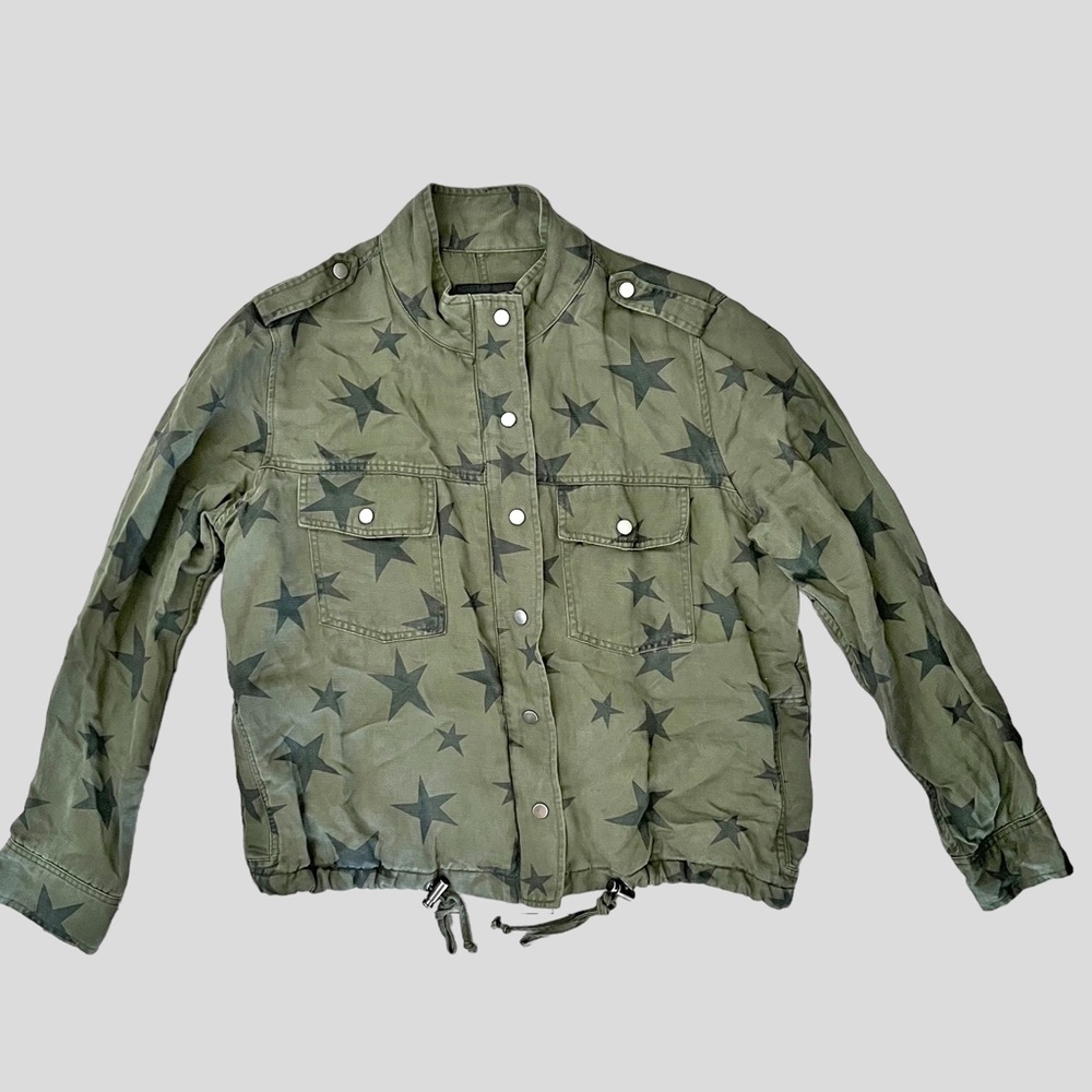 Rails | Collins Jacket | Sage With Black Star | S… - image 1